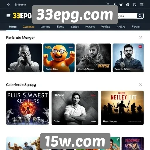Desempenho do 33epg.com em comparação com concorrentes